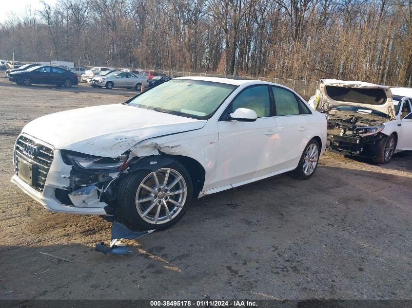 2016 AUDI A4 PREMIUM PLUS S-LINE - WAUFFAFL5GN017855
