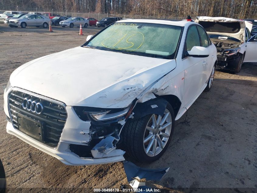2016 AUDI A4 PREMIUM PLUS S-LINE - WAUFFAFL5GN017855