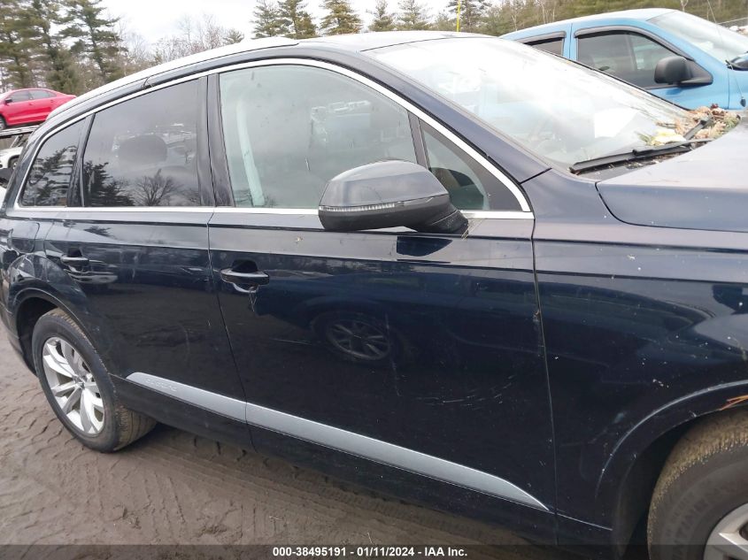 2017 AUDI Q7 PREMIUM PLUS - WA1LABF79HD048637