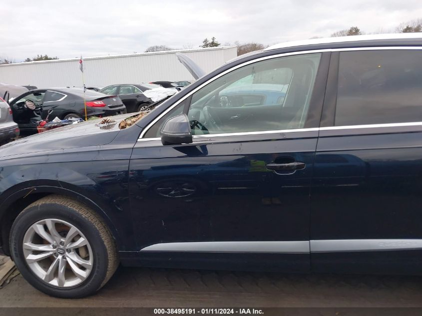 2017 AUDI Q7 PREMIUM PLUS - WA1LABF79HD048637