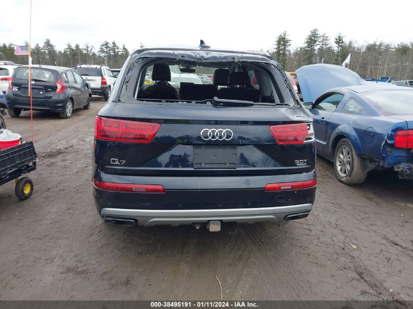 2017 AUDI Q7 PREMIUM PLUS - WA1LABF79HD048637