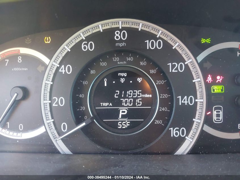 2013 HONDA ACCORD EX - 1HGCR2F70DA284816
