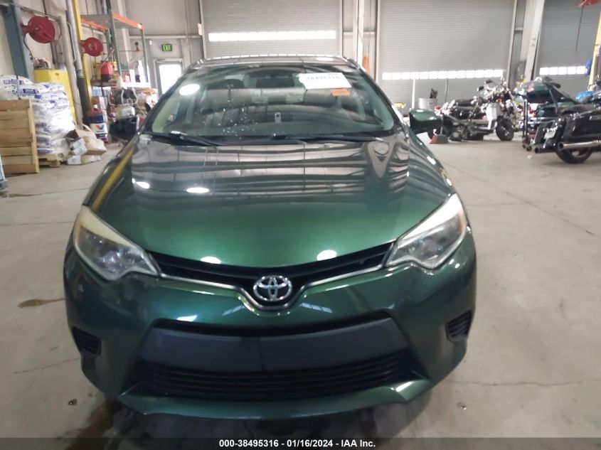 2014 TOYOTA COROLLA LE - 5YFBURHE2EP014965