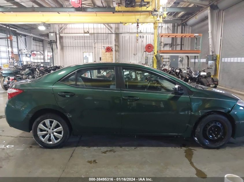 2014 TOYOTA COROLLA LE - 5YFBURHE2EP014965