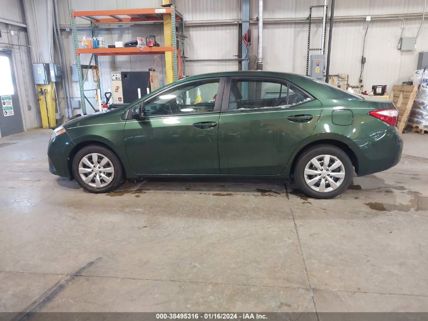 2014 TOYOTA COROLLA LE - 5YFBURHE2EP014965