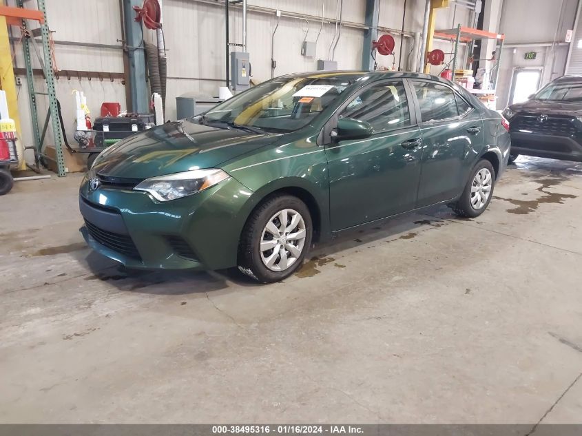 2014 TOYOTA COROLLA LE - 5YFBURHE2EP014965