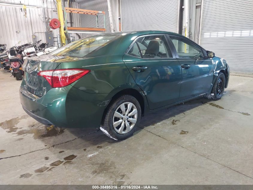 2014 TOYOTA COROLLA LE - 5YFBURHE2EP014965