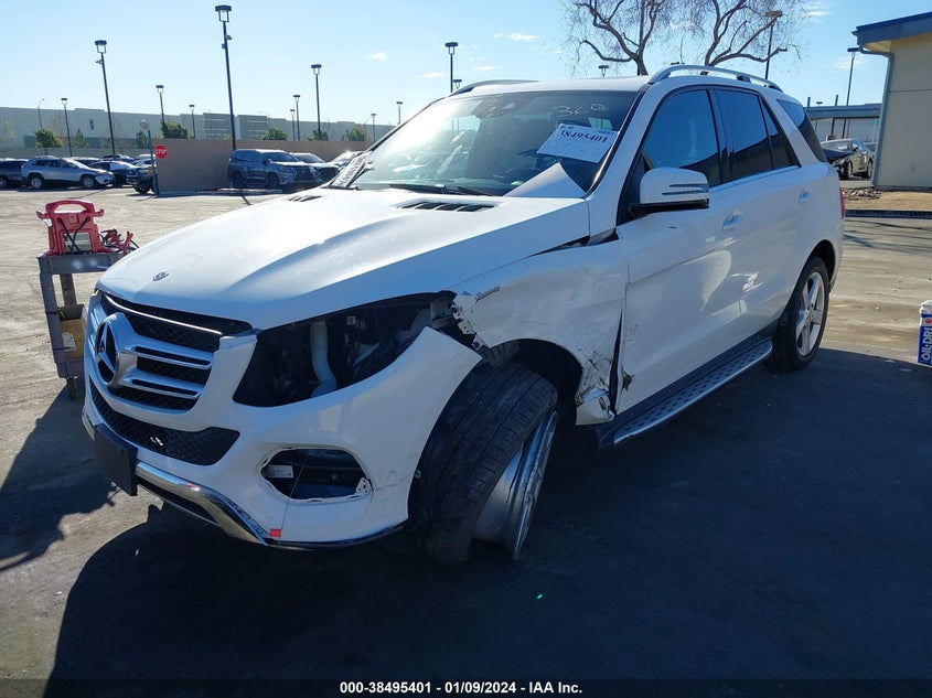 VIN 4JGDA5JB8JB030375 2018 MERCEDES-BENZ GLE 350