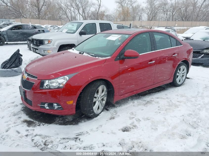 2014 CHEVROLET CRUZE LTZ - 1G1PG5SB4E7353676