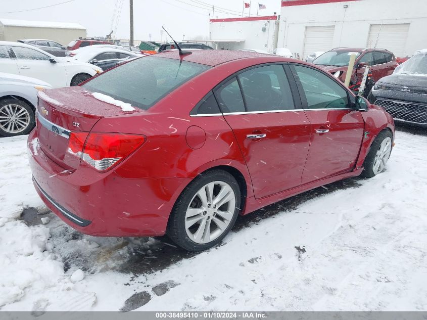 2014 CHEVROLET CRUZE LTZ - 1G1PG5SB4E7353676
