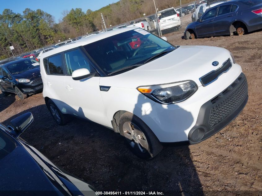 2016 KIA SOUL - KNDJN2A2XG7385473