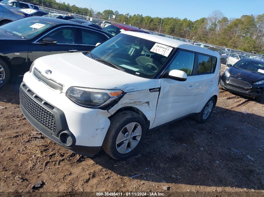 2016 KIA SOUL - KNDJN2A2XG7385473