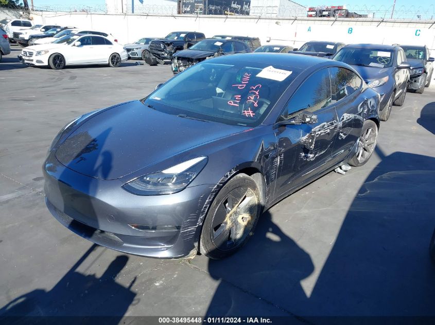 2021 TESLA MODEL 3 - 5YJ3E1EA4MF075359