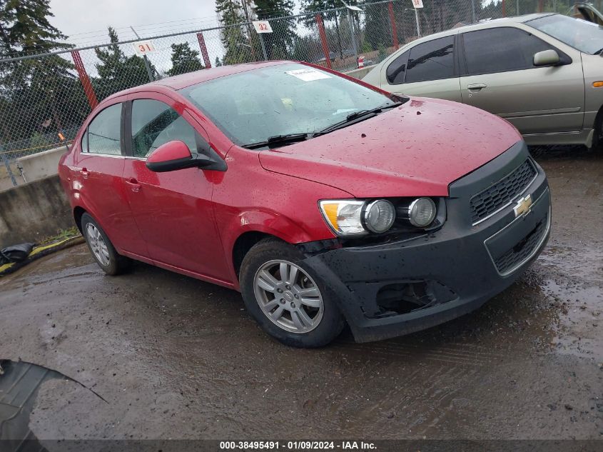 2014 CHEVROLET SONIC LT AUTO - 1G1JC5SG1E4180570