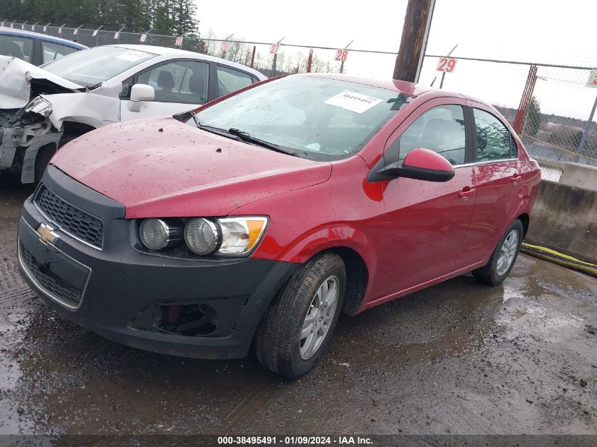 2014 CHEVROLET SONIC LT AUTO - 1G1JC5SG1E4180570
