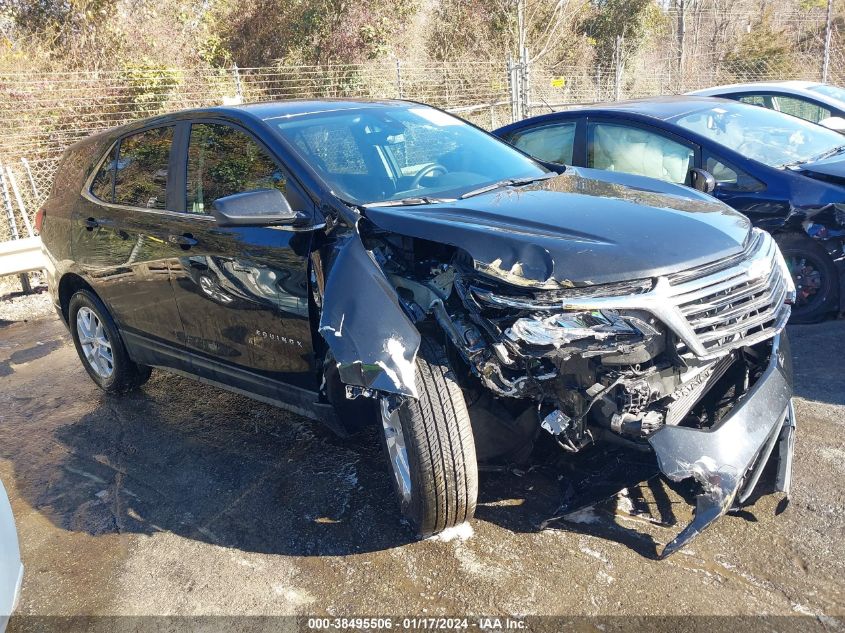 2022 CHEVROLET EQUINOX FWD LT - 3GNAXKEV7NL282350