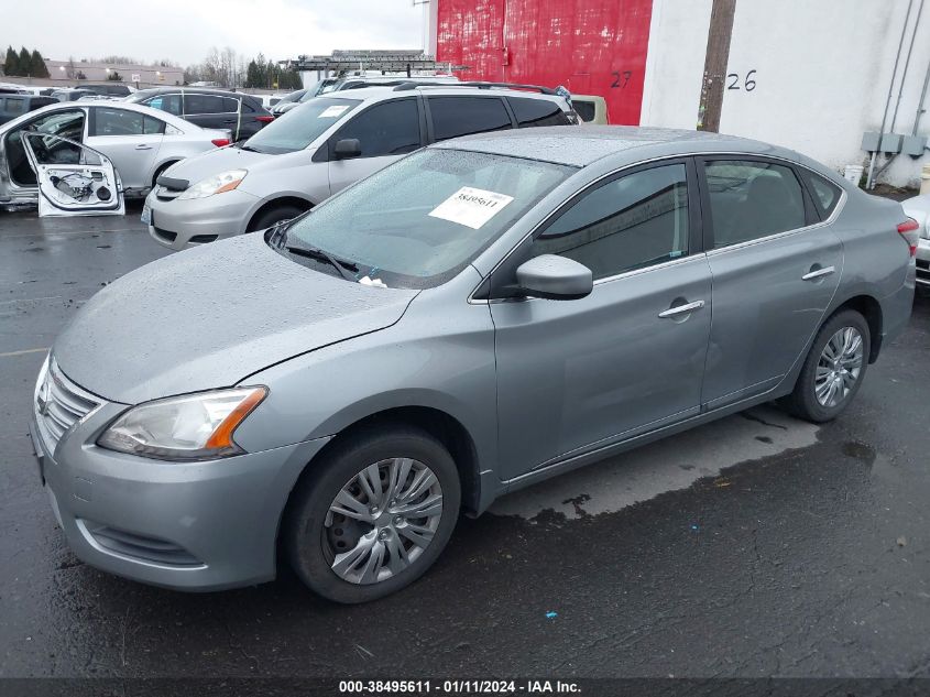 2014 NISSAN SENTRA SV - 3N1AB7AP9EY277622