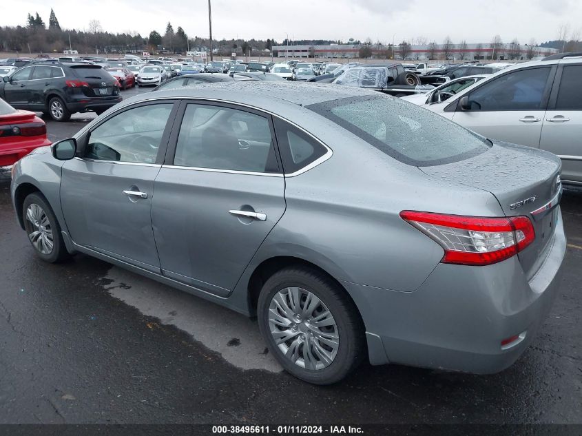 2014 NISSAN SENTRA SV - 3N1AB7AP9EY277622