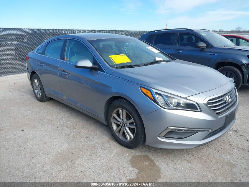 2015 HYUNDAI SONATA SE - 5NPE24AF8FH210836