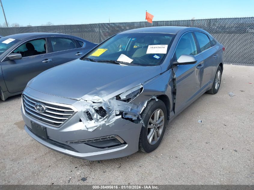 2015 HYUNDAI SONATA SE - 5NPE24AF8FH210836