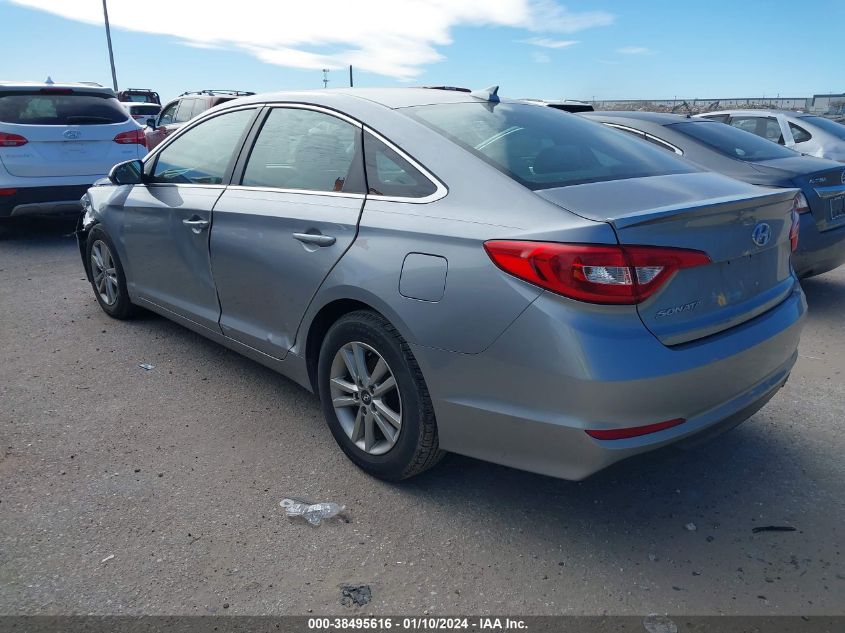 2015 HYUNDAI SONATA SE - 5NPE24AF8FH210836