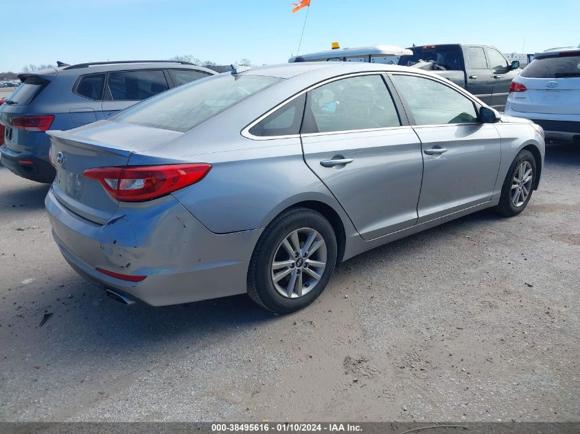 2015 HYUNDAI SONATA SE - 5NPE24AF8FH210836