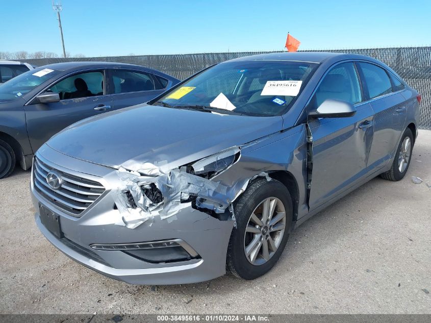 2015 HYUNDAI SONATA SE - 5NPE24AF8FH210836