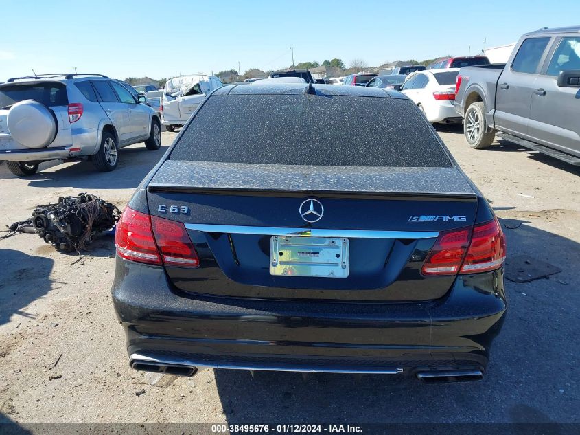 2014 MERCEDES-BENZ E 63 AMG S 4MATIC WDDHF7GBXEA974674