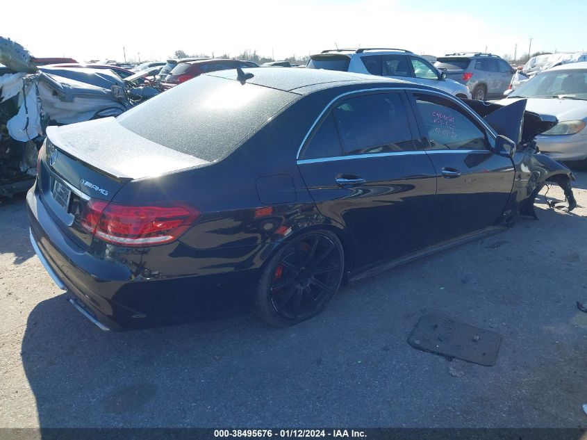2014 MERCEDES-BENZ E 63 AMG S 4MATIC WDDHF7GBXEA974674