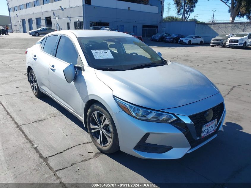 2022 NISSAN SENTRA SV XTRONIC CVT - 3N1AB8CV2NY206778