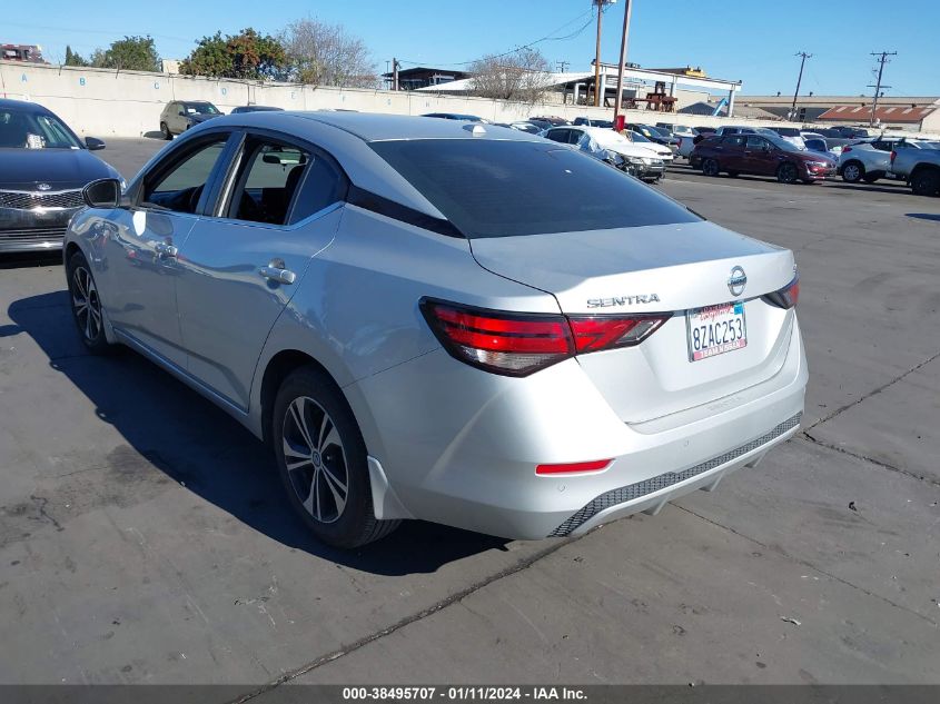 2022 NISSAN SENTRA SV XTRONIC CVT - 3N1AB8CV2NY206778