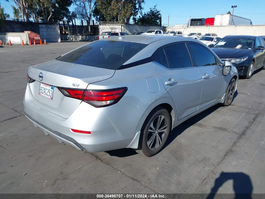 2022 NISSAN SENTRA SV XTRONIC CVT - 3N1AB8CV2NY206778