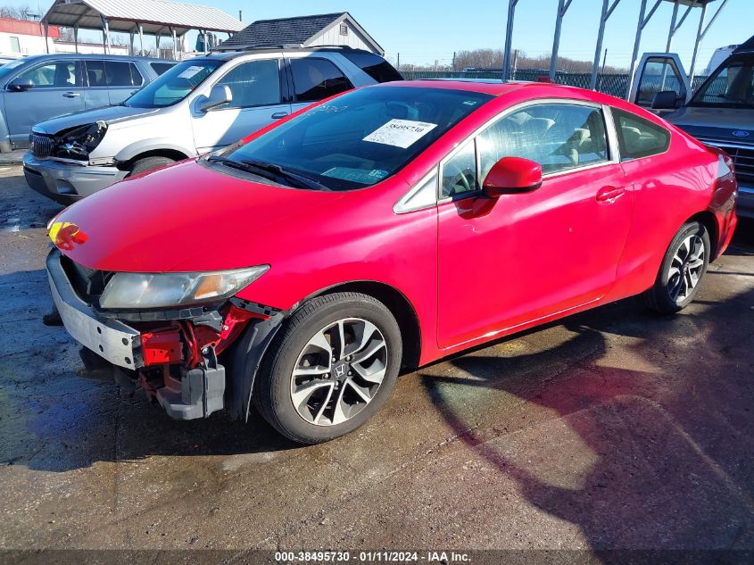 2013 HONDA CIVIC EX - 2HGFG3B88DH502526