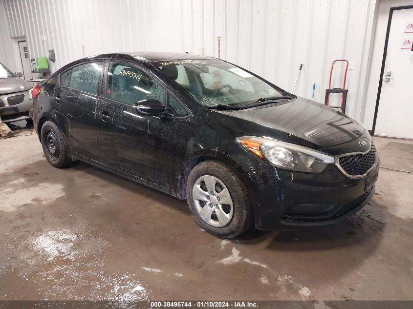 2016 KIA FORTE LX - KNAFX4A62G5498177