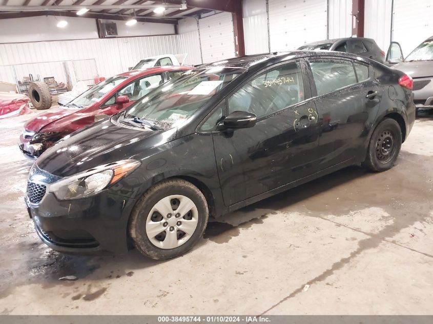 2016 KIA FORTE LX - KNAFX4A62G5498177