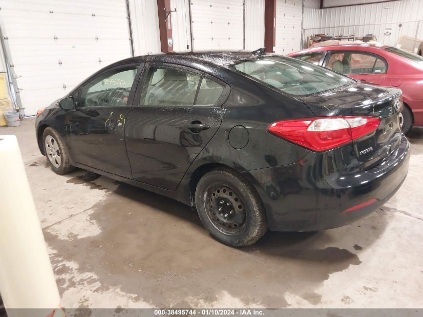 2016 KIA FORTE LX - KNAFX4A62G5498177