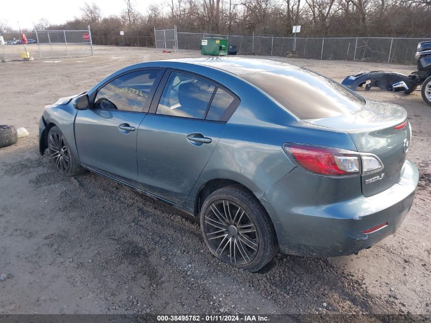 2013 MAZDA MAZDA3 I SPORT - JM1BL1U71D1755705