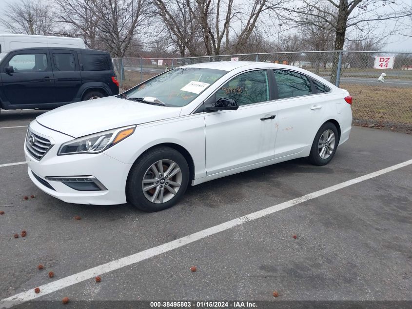 2015 HYUNDAI SONATA SE - 5NPE24AFXFH204536