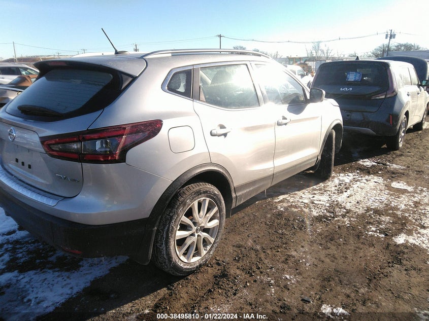 VIN JN1BJ1BW0MW450220 2021 NISSAN ROGUE SPORT SV