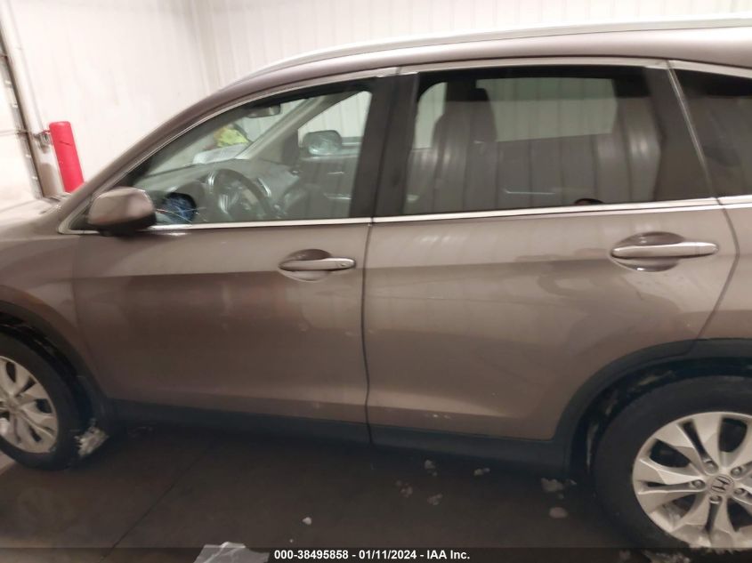 2013 HONDA CR-V EX-L - 5J6RM4H74DL022425