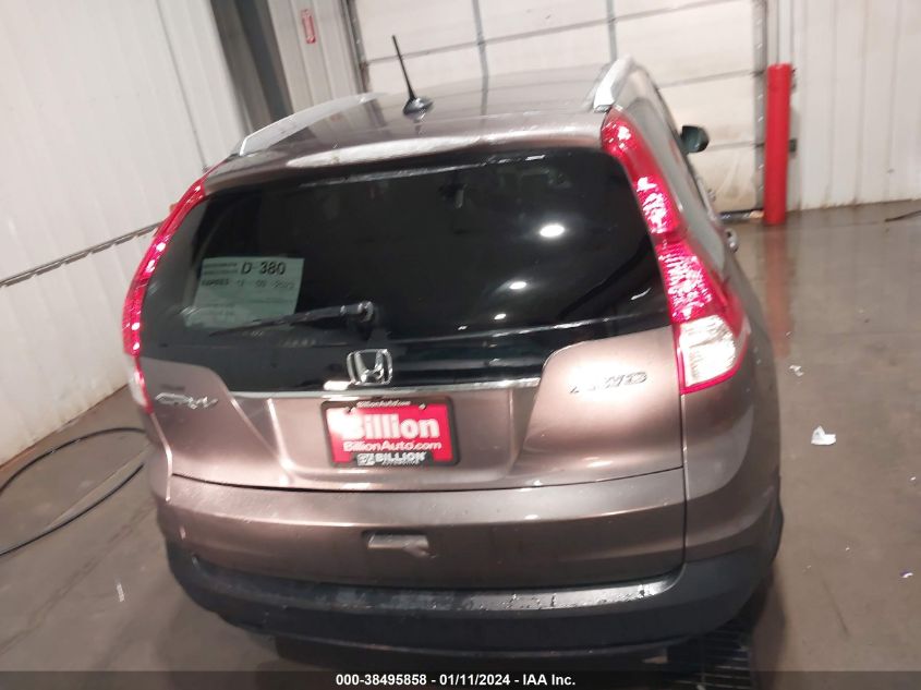 2013 HONDA CR-V EX-L - 5J6RM4H74DL022425
