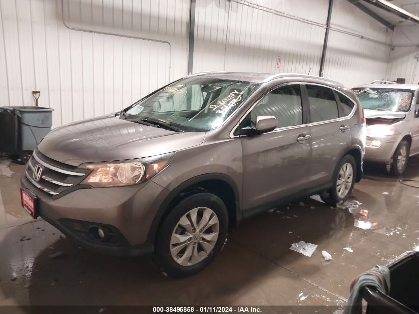 2013 HONDA CR-V EX-L - 5J6RM4H74DL022425