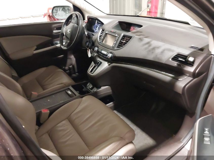 2013 HONDA CR-V EX-L - 5J6RM4H74DL022425
