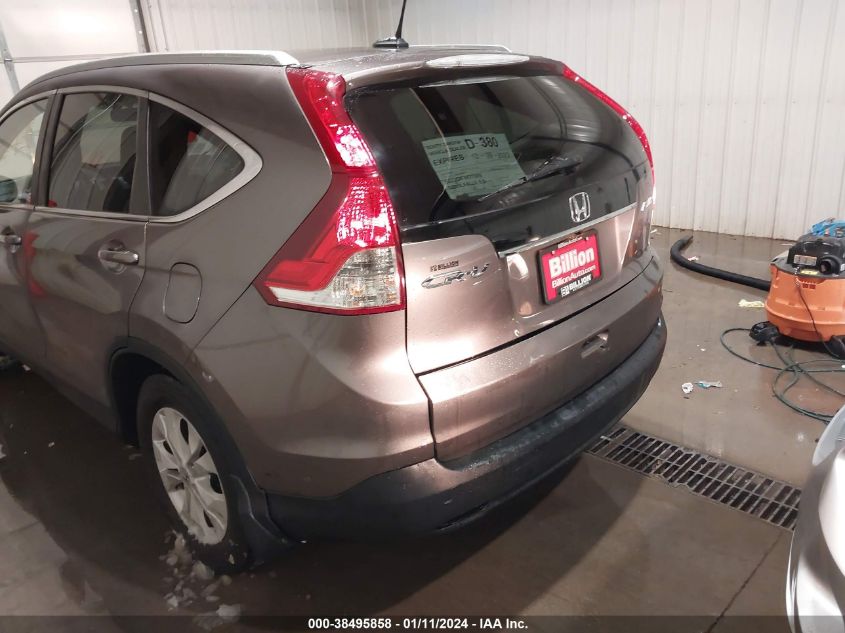 2013 HONDA CR-V EX-L - 5J6RM4H74DL022425