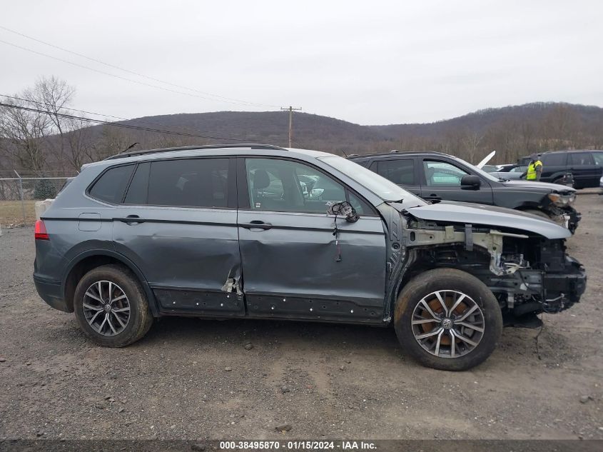 2021 VOLKSWAGEN TIGUAN 2.0T S - 3VV0B7AX9MM021383