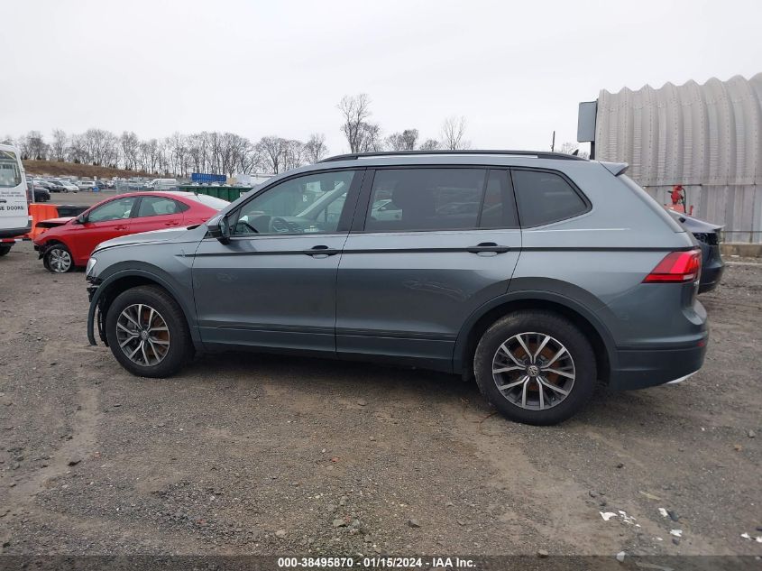 2021 VOLKSWAGEN TIGUAN 2.0T S - 3VV0B7AX9MM021383