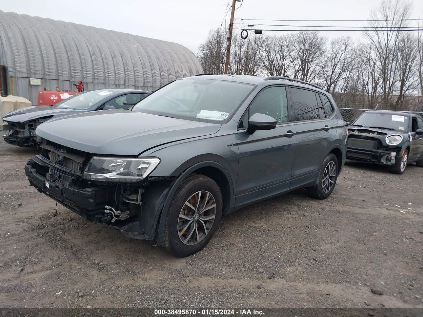 2021 VOLKSWAGEN TIGUAN 2.0T S - 3VV0B7AX9MM021383