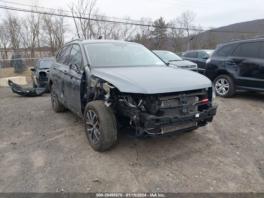 2021 VOLKSWAGEN TIGUAN 2.0T S - 3VV0B7AX9MM021383