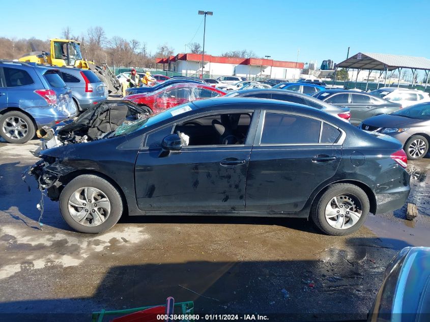 2013 HONDA CIVIC LX - 2HGFB2F55DH603712
