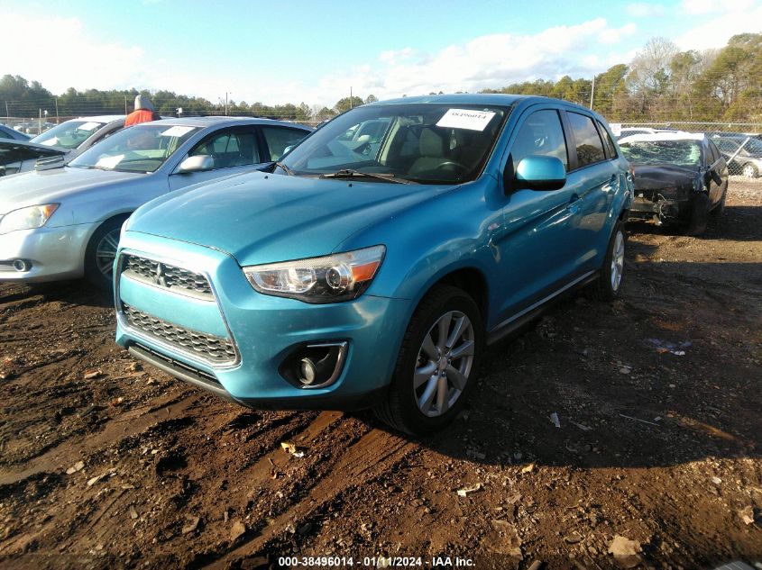 2014 MITSUBISHI OUTLANDER SPORT ES - 4A4AT3AU1EE028802